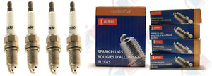 DENSO "U-GROOVE" Spark Plugs (Set of 4) for 2012-2013 Fiat 500 1.4L L4