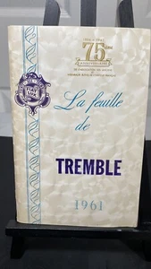 Pte. Aux Trembles Institut Francais Evangelique La Feuille de Tremble Book 1961 - Foto 1 di 14