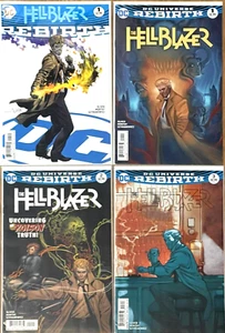 THE HELLBLAZER REBIRTH 1 2 3 SET MORITAT FEGREDO 2016 DC COMICS NM - Picture 1 of 1
