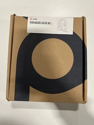 Plantronics Poly Voyager 4210 UC Wireless Bluetooth Headset -Black - Image 1 of 2