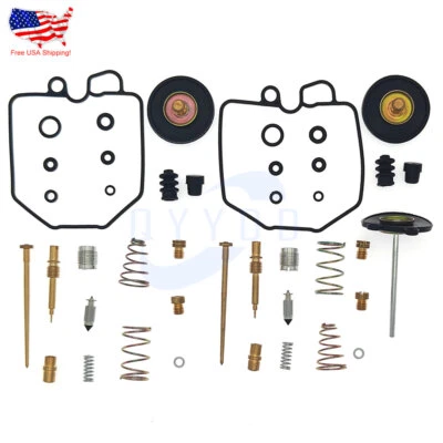 2pcs Carburetor Carb Repair Rebuild Kit For Honda CX500D CX500C CX500 1980-1982 - Изображение 1 из 4