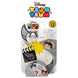 Minifigura Disney Tsum Tsum Serie 12 Fígaro y Blancanieves Paquete de 3 Mickey Oculto - Imagen 1 de 1