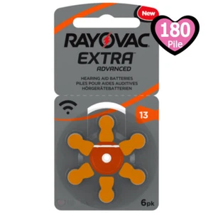 180 Batterie PILE RAYOVAC Extra 13 per Apparecchi PROTESI Acustiche PR48 phonak - Bild 1 von 1