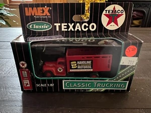 Camión de aceite IMEX Texaco Havoline fundido a presión escala HO 1/87 entrega nuevo en caja - Imagen 1 de 5