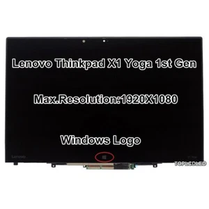 Lenovo Thinkpad X1 Yoga 1. Gen LCD FHD Bildschirm Berühren Panel Baugruppe - Bild 1 von 9