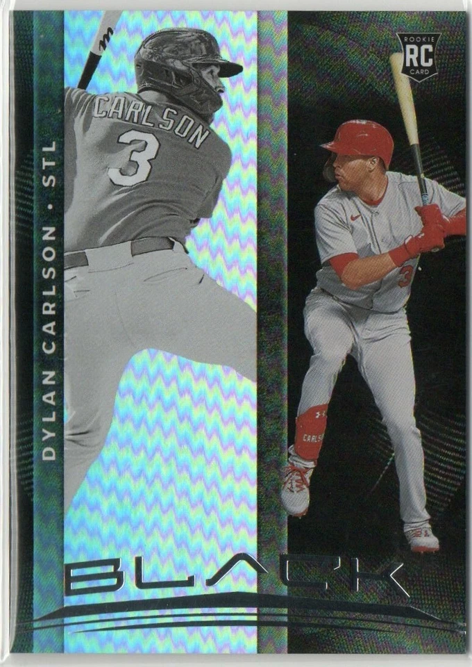 Dylan Carlson 2021 Panini Chronicles Black Rookie Card #2 - Image 1 of 1