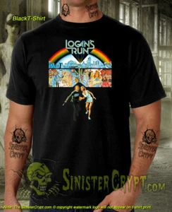Camiseta Logan's Run, película vintage de ciencia ficción legans de los años 70, tallas: pequeña a 6X - Imagen 1 de 4