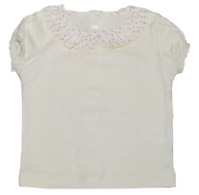 Top Marie Chantal Bebé Niñas Crema 100% Algodón Volantes Varios Tamaños Nuevo con Etiquetas SP £35 Foto 1 de 3