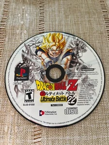 Dragon Ball Z: Ultimate Battle 22 (Sony PlayStation 1, PS1) **SOLO DISCO** Disco = - Imagen 1 de 1