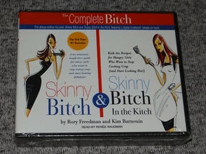 THE COMPLETE BITCH Skinny Bitch & Skinny Bitch in the Kitch Audiobook 5 CD's NEW - Picture 1 of 2