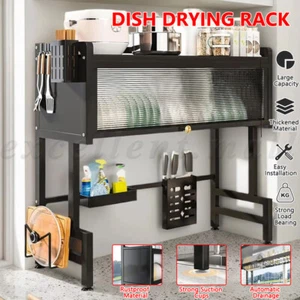 Over Sink Organiser Dish Drying Rack Holder Drain caddy Kitchen Drainer Storage - Picture 1 of 12