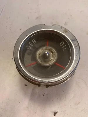 1959-1960 Chevrolet El Camino Impala Generator Oil Brake gauge/warning light — 第 1/4 张图片