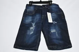 Pantalones cortos de jean rasgados Chou Yatou para hombre talla 28 - Imagen 1 de 7