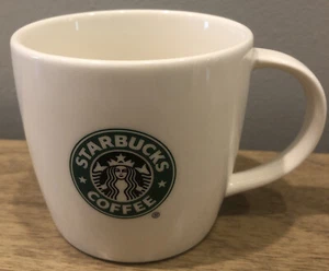 Starbucks LOGO Green Mermaid Siren weiß Kaffeebecher Bone China 12 oz Tasse Tee 08 - Bild 1 von 3