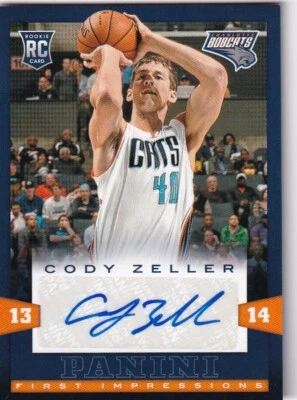 2013-14 Panini First Impressions Autographs #5 Cody Zeller RC - Image 1 of 2
