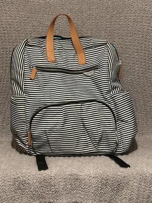 Kute n Koo Diaper Backpack, Excellent Condition, Used Once Blue and White Stripe - Image 1 of 4