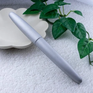 Wancher Dream Pen Aluminium Silver Matte Sandblasted Body JOWO #6 Fountain Pen - Picture 1 of 6