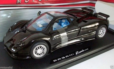 MOTORMAX 1/18 - 73147 PAGANI ZONDA C12 - BLACK - Image 1 of 3