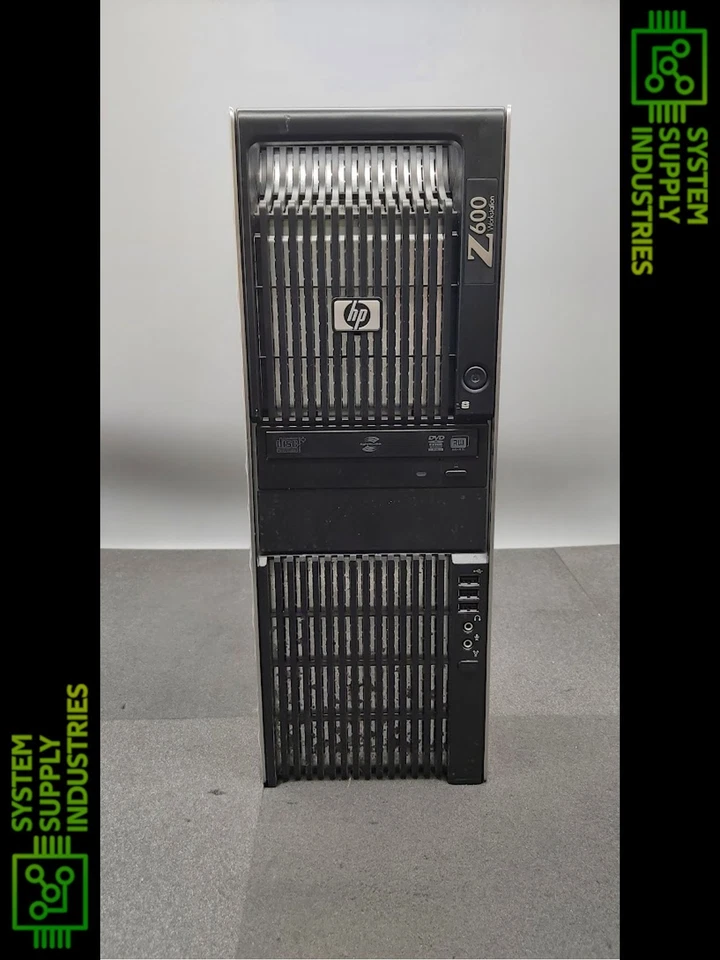 HP Z600 - 2x Intel Xeon X5675 @ 3.06GHz 8C, 48GB@1333MHz, 240GB SSD + 1TB HDD - Image 1 of 3