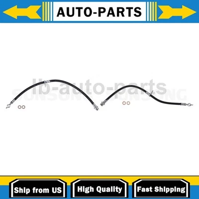 Manguera de freno delantera Sunsong 2 piezas para Toyota Sienna 2011-2015 Foto 1 de 4