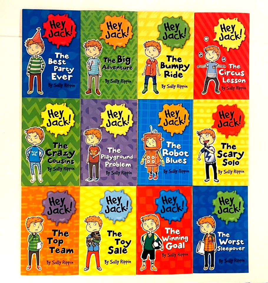12 Lot Children's Chapter Books by Sally Rippin: Hey Jack! Series - Paperbacks - Image 1 of 1