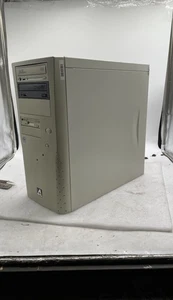 AOpen PC Intel Pentium 2 Desktop Computer Retro Vintage System Unit - Picture 1 of 7
