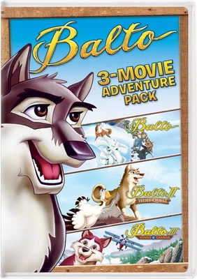 Balto 3-Movie Adventure Pack (DVD) Kevin Bacon David Carradine (US IMPORT) - Image 1 of 3