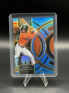 2024 Panini Select - Premier Level Enrique Bradfield #4 Blue Prizm 168/199 (RC) - Picture 1 of 2