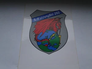 Aufkleber  Bundeswehr  5./FüUstgBtl 292  ca 10x9  cm - Picture 1 of 1