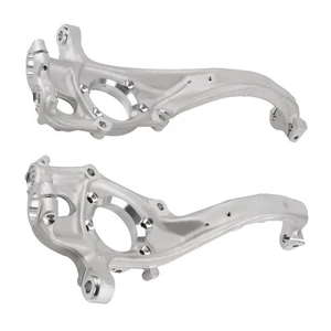 Pair Front Driver & Passenger Sides Steering Knuckle For Audi Q5 8RB 4GD407257B - Picture 1 of 12