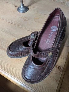 Slipper, Ballerinas, sehr schöne Leder Schuhe für den Frühling von Bama, Gr.38!! - Bild 1 von 5