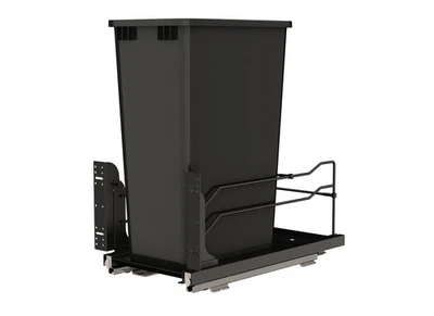 Bote de basura de cocina extraíble Rev-A-Shelf 50 qt. con cierre suave, 53WC-1550SCDM-118 Foto 1 de 4