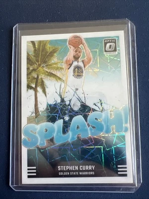 2024-25 Panini Donruss Optic Stephen Curry #2 Splash White Velocity Prizm /59 - Image 1 of 2