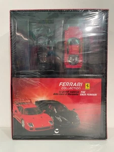 FERRARI COLLECTION F40 + ENZO FERRARI CENTAURIA + LIBRO ILLUSTRATO 108 PAGINE - Foto 1 di 3