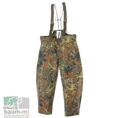 German Army Goretex Wet Protection Waterproof Fishing Outdoor Hunting Rain Pants - Image 1 of 4