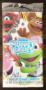 Disney Muppet Babies Sesame Street Plastic Table Cover - Picture 1 of 4
