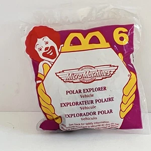 1996 Micro Machines McDonalds Happy Meal Premium Toy Polar Explorer #6 - Picture 1 of 2