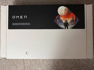 HP OMEN - Transcend 31.5" QD-OLED 4K UHD 240Hz G-SYNC Compatible Gaming Monitor - Picture 1 of 10