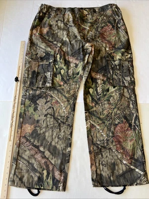 Mossy Oak Camo Cargo Pants Mens XXL (44-46 Breakup Country Camouflage 32" Inseam - Image 1 of 4