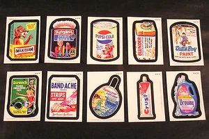 Topps Wacky Packages ANS8 2011 totalmente nuevo serie 8 juego completo de imanes 10 de 10 casi nuevo+ - Imagen 1 de 1