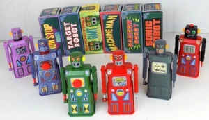 Rocket USA Gang of Five + Shooting Giant boxed wind-up robots - Bild 1 von 13