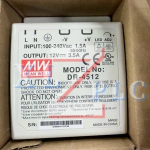 1 PIEZA Nuevo Mean Well DR-4512 | Fuente de alimentación conmutada 12V en caja* - Imagen 1 de 2