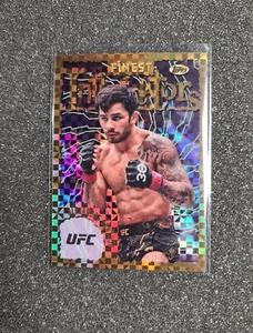 2024 TOPPS FINEST UFC CHECKERBOARD REFRACTOR LOT PANTOJA STERLING ALISKEROV - Bild 1 von 4
