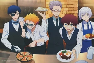 poster promo Hamatora La Corda D'oro blu cielo anime Nice kisaragi kyoya Murasaki - Foto 1 di 2