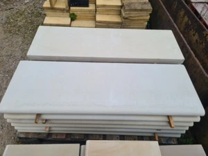 Sand Stone Bull Nosed Steps - Picture 1 of 7