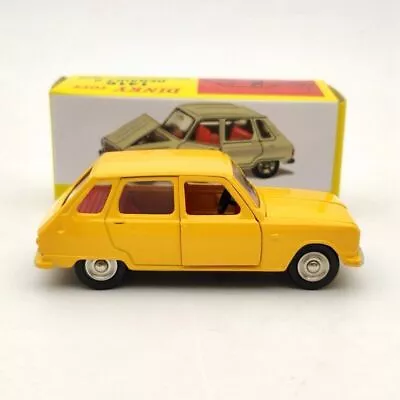 Atlas Dinky Toys 1416 Renault 6 Diecast Models Collection Cars 1/43 Yellow - Image 1 of 4