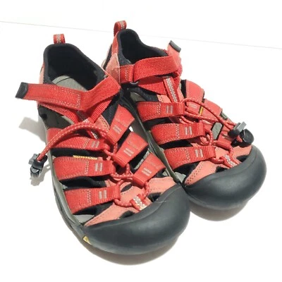 Keen Sandals Youth Kids Newport H2 1012318 Ribbon Red Size 4 Outdoor Hiking - Image 1 of 4