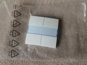 HAGER TEBIS Kallysta WKT904B - Enjoliveur Kallysta 4 touches KNX coloris BLANC