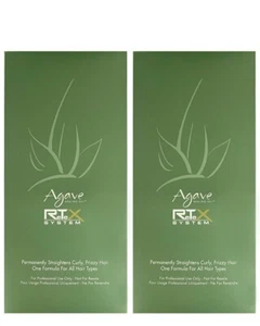 NEW PACKAGING Bio Ionic AGAVE Retex System Hair Straightening Kit TWO SETS - Picture 1 of 2