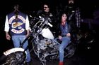 Hell Angels Joan Jett Hanging Out With Nyc Members 1985  8x10 PHOTO PRINT